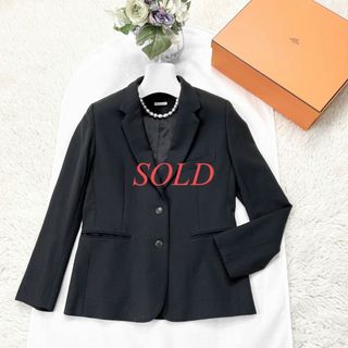 イタリア製★HERNO★ショート丈/ウールテーラードジャケット【42/Women's size-M/茶系】シンプル/両袖裏地/ヘルノ◆BC60L #BUZZBERG　-BC60L-5th状態ランク