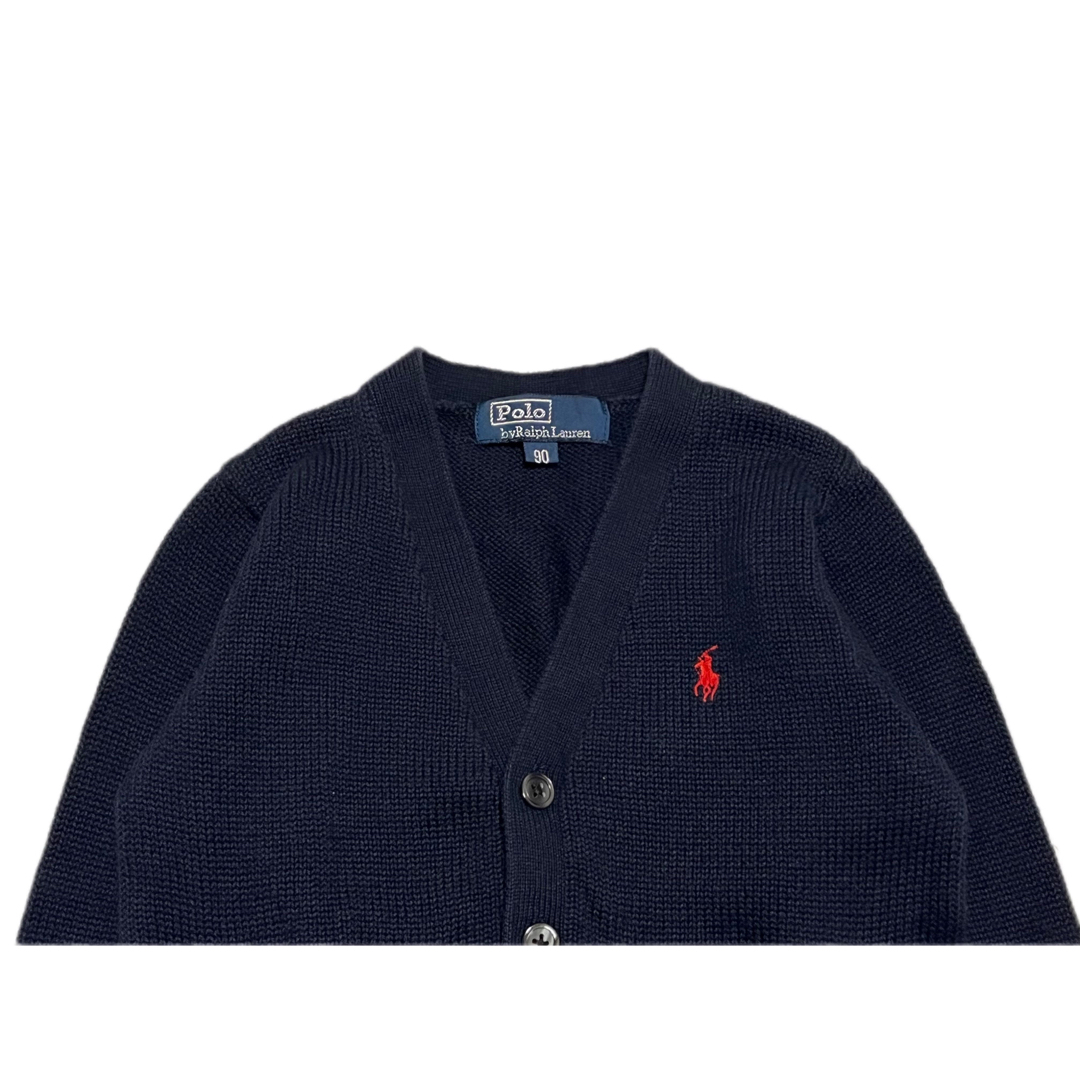 POLO RALPH LAUREN/ポロラルフローレン カーディガン 90 紺