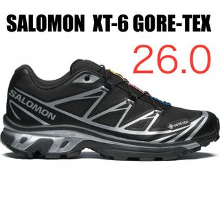 サロモン(SALOMON)のSALOMON XT-6 GORE-TEX ゴアテックス 26cm (スニーカー)