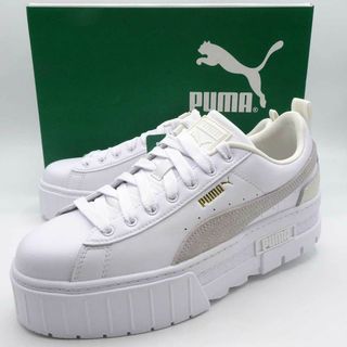 PUMA - 【未使用】プーマ 厚底 スニーカー メイズ レザー MAYZE 26cm