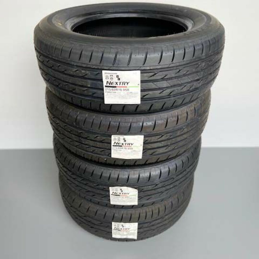 BRIDGESTONE(ブリヂストン)の215/60R16 NEXTRY ネクストリー ブリヂストン サマータイヤ　新品 自動車/バイクの自動車(タイヤ)の商品写真