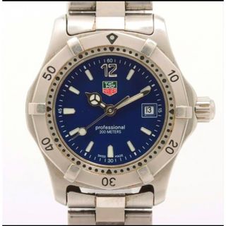 タグホイヤー(TAG Heuer)のタグホイヤー プロフェッショナル200 青文字盤 電池交換済み(腕時計(アナログ))