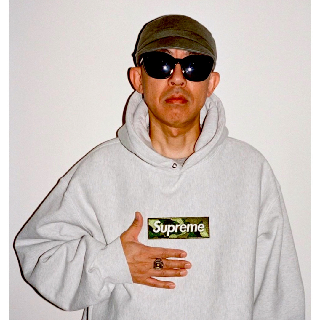 supreme box logo hooded ash grey L即日発送可能です