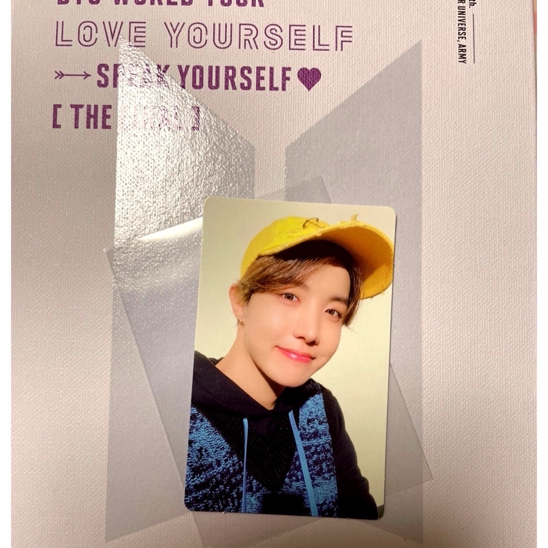 BTS  LOVE ホソクYOURSELF SPEAK YOURSELF トレカ エンタメ/ホビーのタレントグッズ(アイドルグッズ)の商品写真