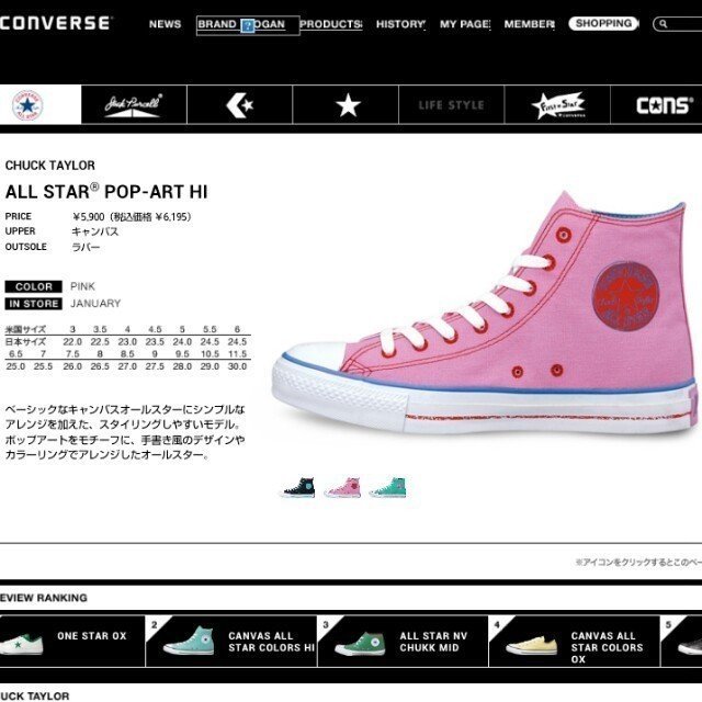 CONVERSE(コンバース)のCONVERSE　ALLSTAR レディースの靴/シューズ(スニーカー)の商品写真