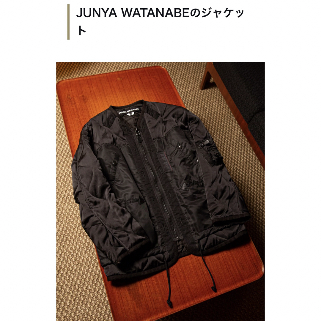 JUNYA WATANABE(ジュンヤワタナベ)のJUNYA WATANABE キルティング ジャケット 22AW メンズのジャケット/アウター(ブルゾン)の商品写真