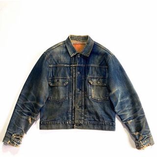 70年代 リーバイス Levi's SKI スキー デニムジャケット グースダウンジャケット USA製 メンズL ヴィンテージ /evb002726