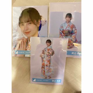 ヒナタザカフォーティーシックス(日向坂46)の日向坂46 渡辺莉奈　生写真(アイドルグッズ)