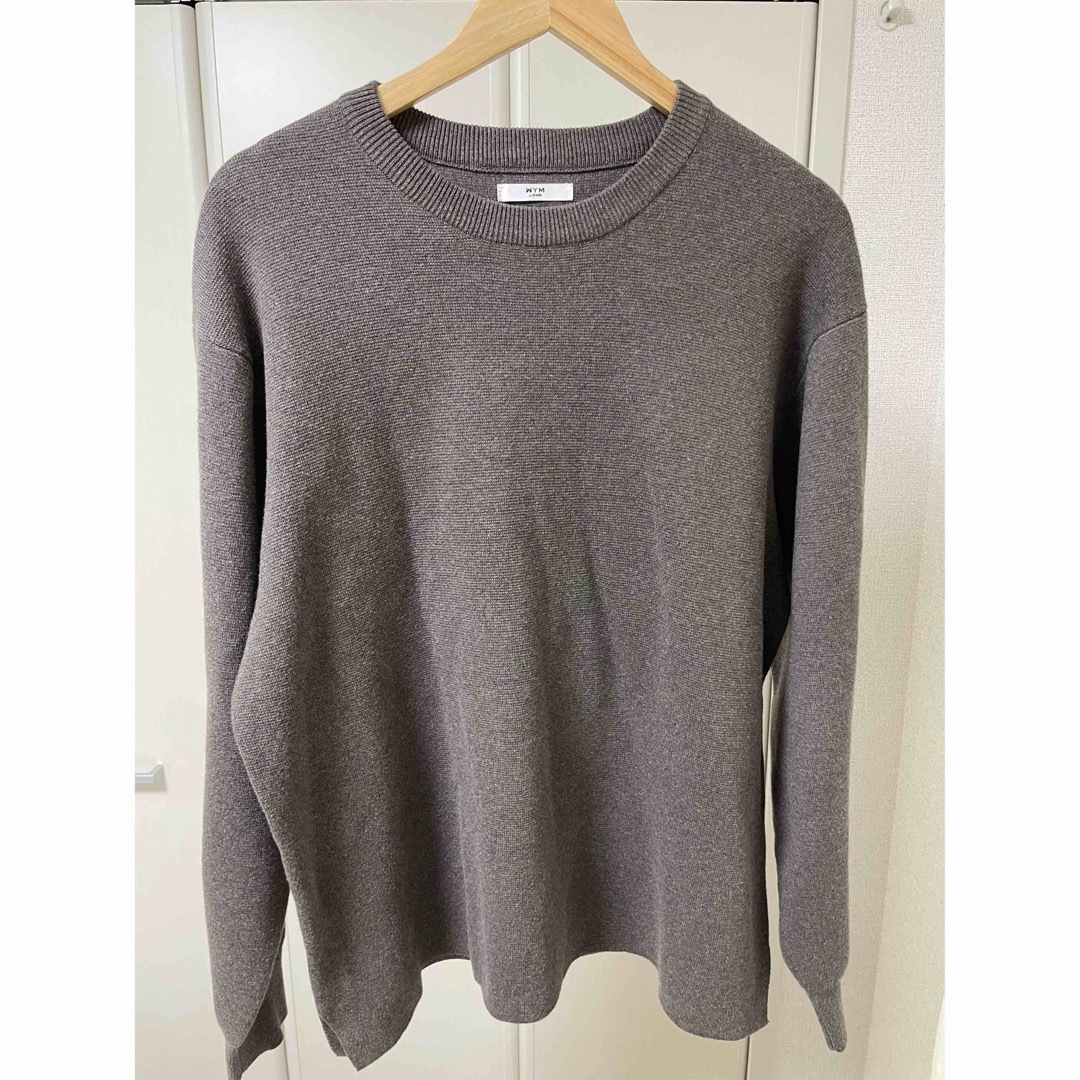 【WYM 】MILANO RIB BOTTLE NECK PO KNIT メンズのトップス(ニット/セーター)の商品写真