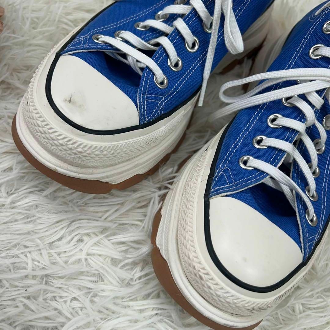 CONVERSE(コンバース)のコンバース オールスター メンズ スニーカー 靴 27.5cm 青 ブルー 厚底 メンズの靴/シューズ(スニーカー)の商品写真
