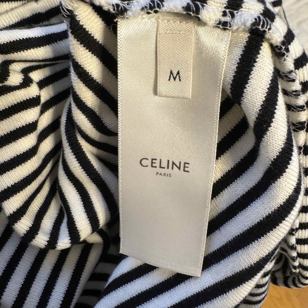 celine(セリーヌ)の【CELINE】ボーダー ニット 綿100% 近藤千尋着用 レディースのトップス(ニット/セーター)の商品写真