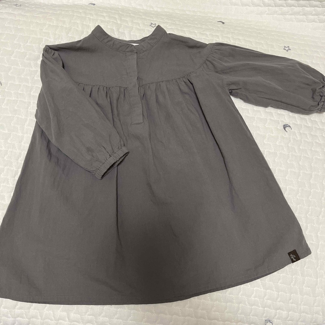 シャツワンピ キッズ/ベビー/マタニティのキッズ服女の子用(90cm~)(ワンピース)の商品写真