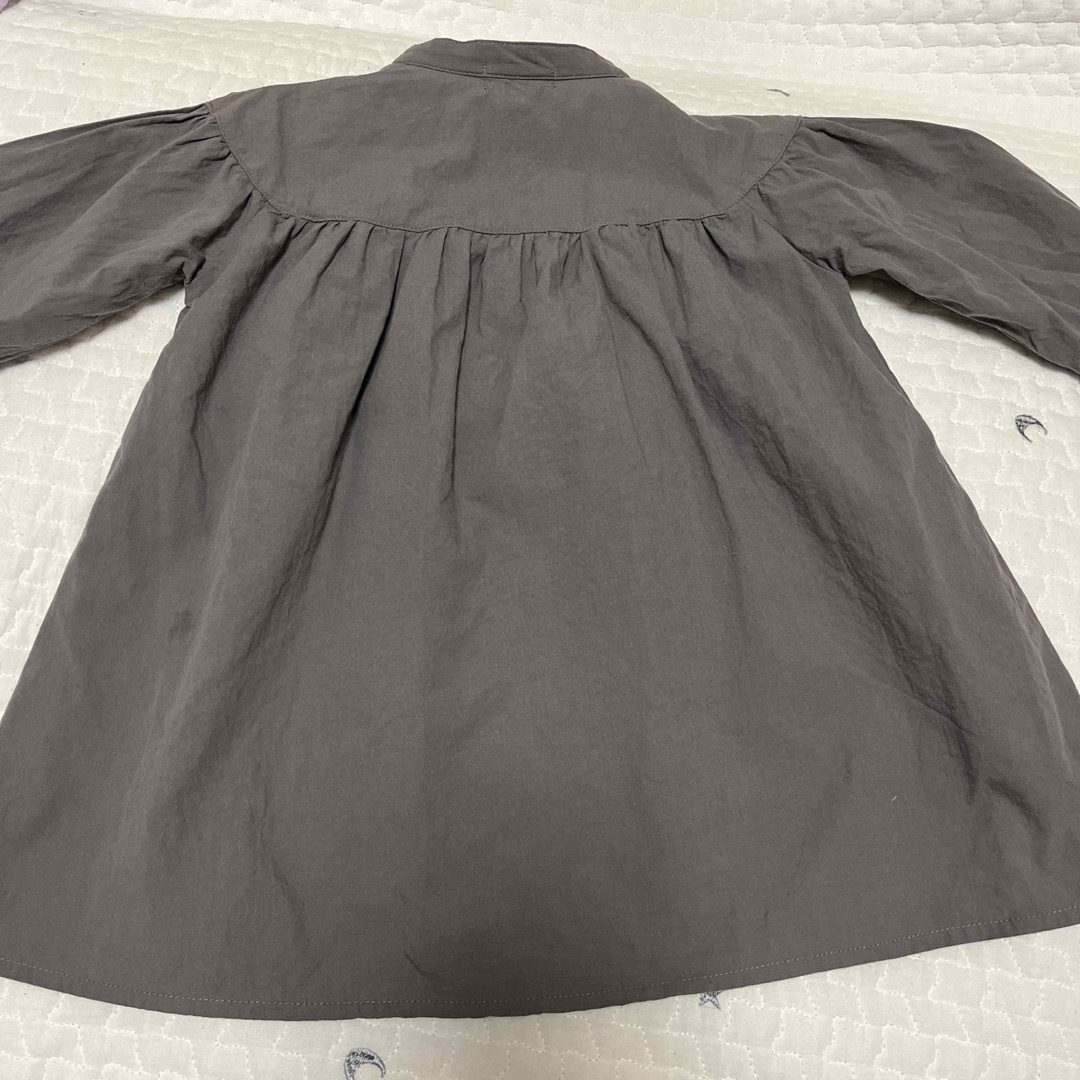 シャツワンピ キッズ/ベビー/マタニティのキッズ服女の子用(90cm~)(ワンピース)の商品写真