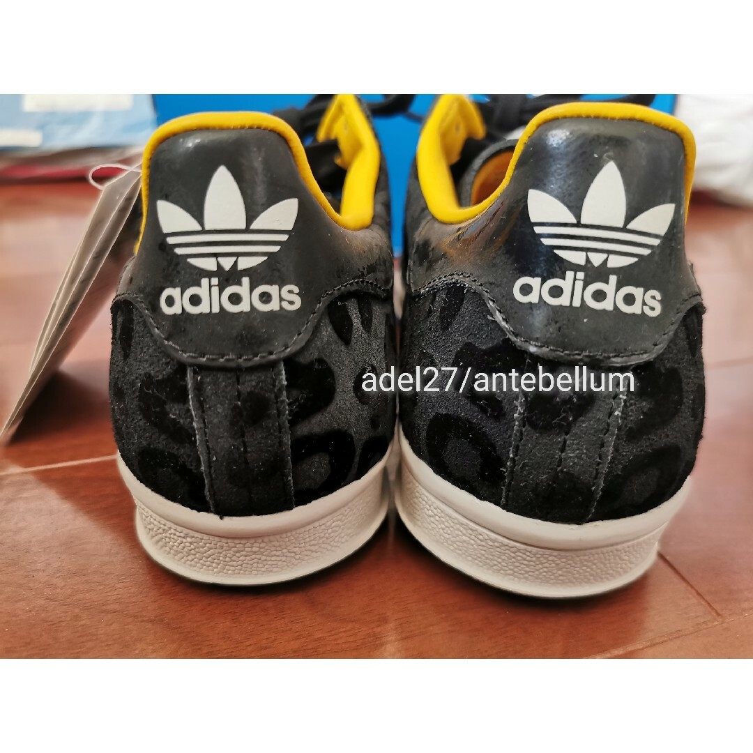 新品 adidasナショナルテニスオリジナルススニーカー22.5dazzlin黒