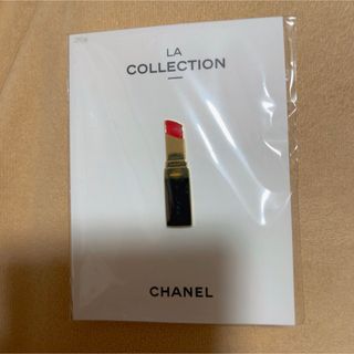 シャネル(CHANEL)の新品　CHANEL  非売品　ノベルティー　口紅型　ピン　ブローチ(ノベルティグッズ)