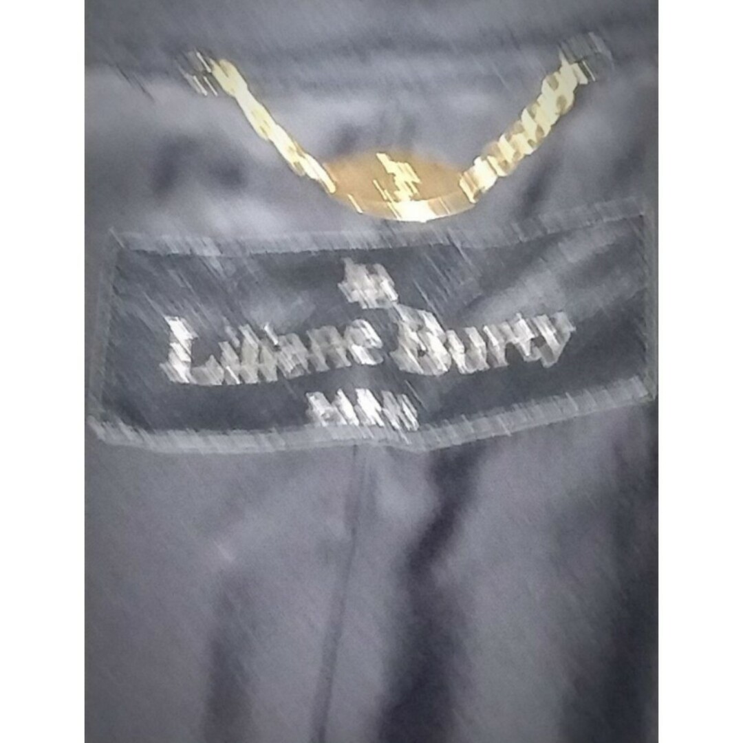Liliane Burty(リリアンビューティ)の美品❤リリアンビューティ❤カシミヤ100％❤ヌートリア❤ロングコート❤ブラック レディースのジャケット/アウター(ロングコート)の商品写真