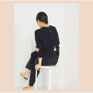 プラージュ(Plage)のplage★ALPACA OPEN BACK KNIT★プラージュ(ニット/セーター)