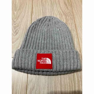 ザノースフェイス(THE NORTH FACE)のTHE NORTH FACE ニットキャップ ニット帽　グレー　キッズ(帽子)