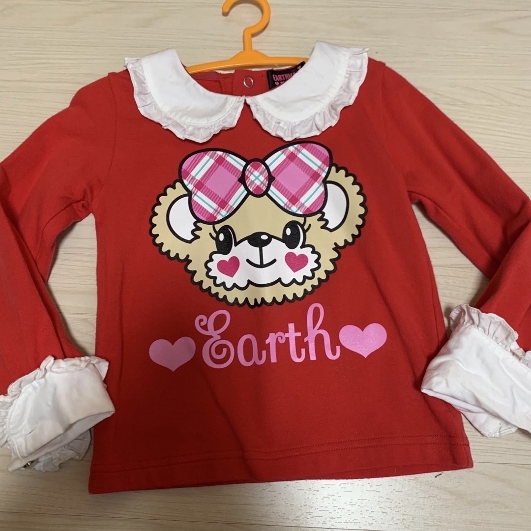 EARTHMAGIC(アースマジック)の80 キッズ/ベビー/マタニティのキッズ服女の子用(90cm~)(ブラウス)の商品写真