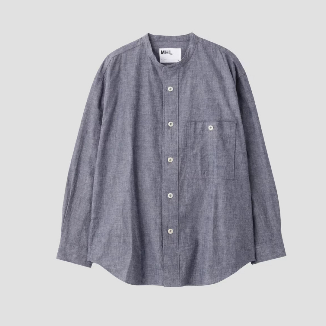 MARGARET HOWELL(マーガレットハウエル)の MHL. FADED COTTON SHIRTING メンズのトップス(シャツ)の商品写真