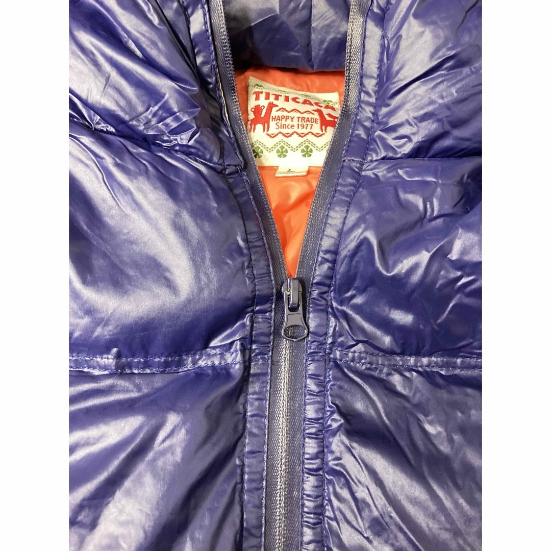 チチカカ　ダウンジャケット　Ｌ レディースのジャケット/アウター(ダウンジャケット)の商品写真