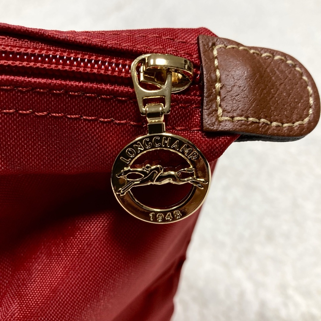 LONGCHAMP(ロンシャン)のyan yang 3404様専用　ロンシャン トートバッグ　レッド　Sサイズ レディースのバッグ(トートバッグ)の商品写真