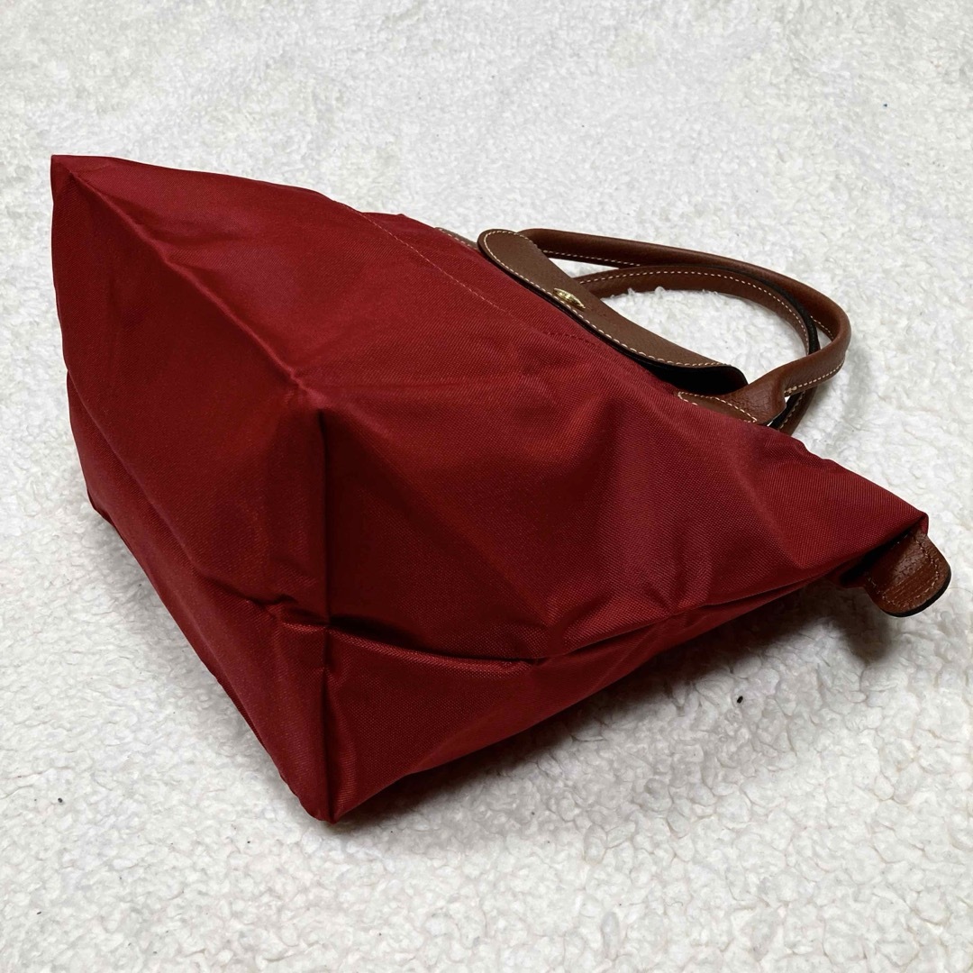 LONGCHAMP(ロンシャン)のyan yang 3404様専用　ロンシャン トートバッグ　レッド　Sサイズ レディースのバッグ(トートバッグ)の商品写真