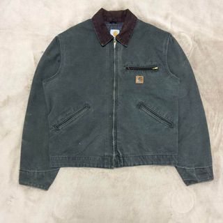 カーハート(carhartt)の希少Carhartt MOS カーハート デトロイトジャケット モス グリーン(ミリタリージャケット)