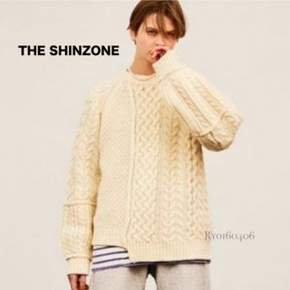 最終値下げ！THE SHINZONE リンク ケーブル ニット セーター