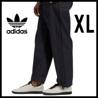 ブラック黒サイズ表記最安 adidas sst cuffed track pants
