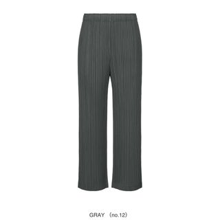 PLEATS PLEASE ISSEY MIYAKE(カジュアルパンツ ・ グレー/灰色 PLEATS PLEASE ISSEY MIYAKE(カジュアルパンツ ・ グレー/灰色