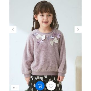 エニィファム(anyFAM)の着用少なめ エニィファム‪☆ボア トレーナー(Tシャツ/カットソー)