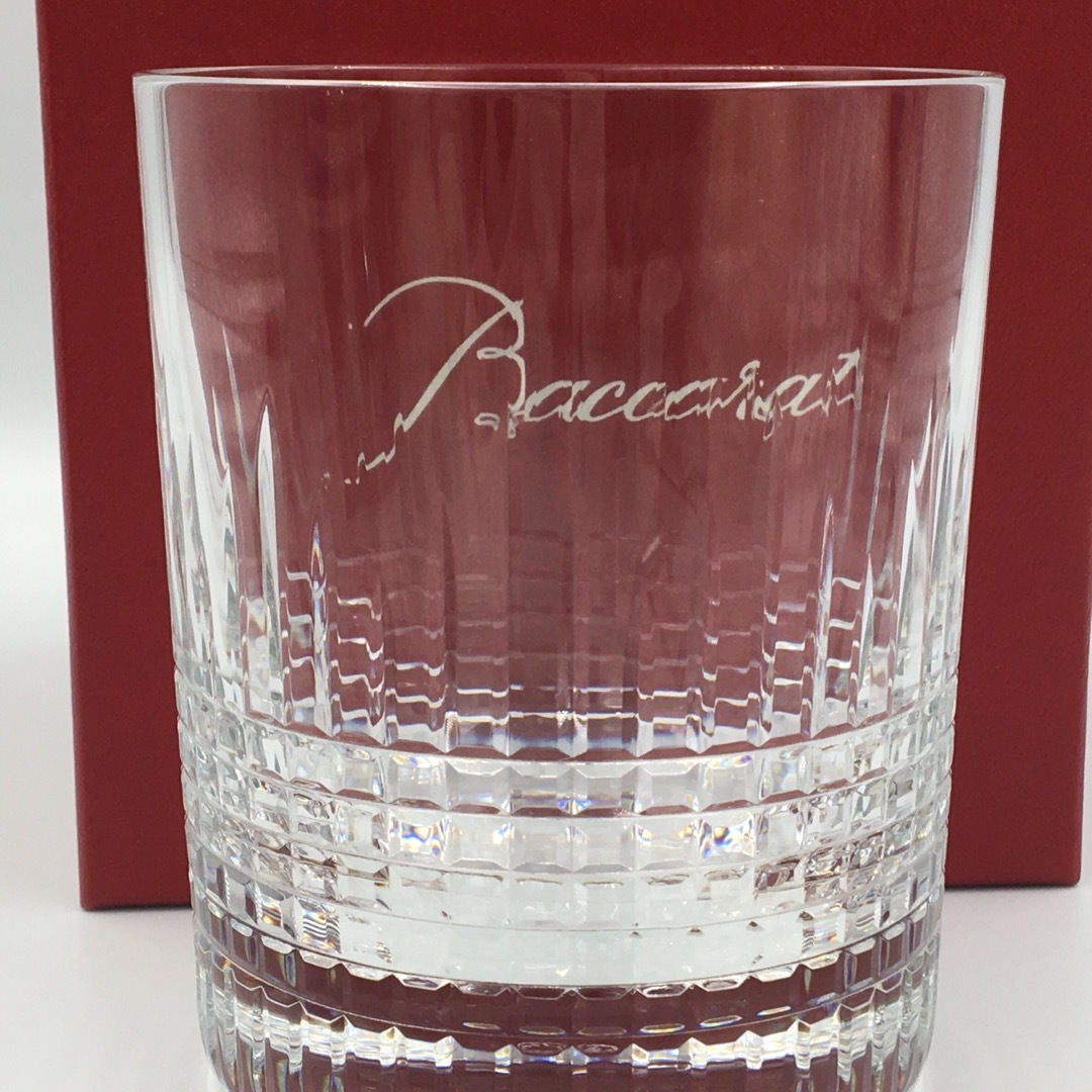 Baccarat(バカラ)のバカラ　ロックグラス　ナンシー　クリスタルグラス 管mpr インテリア/住まい/日用品のキッチン/食器(タンブラー)の商品写真