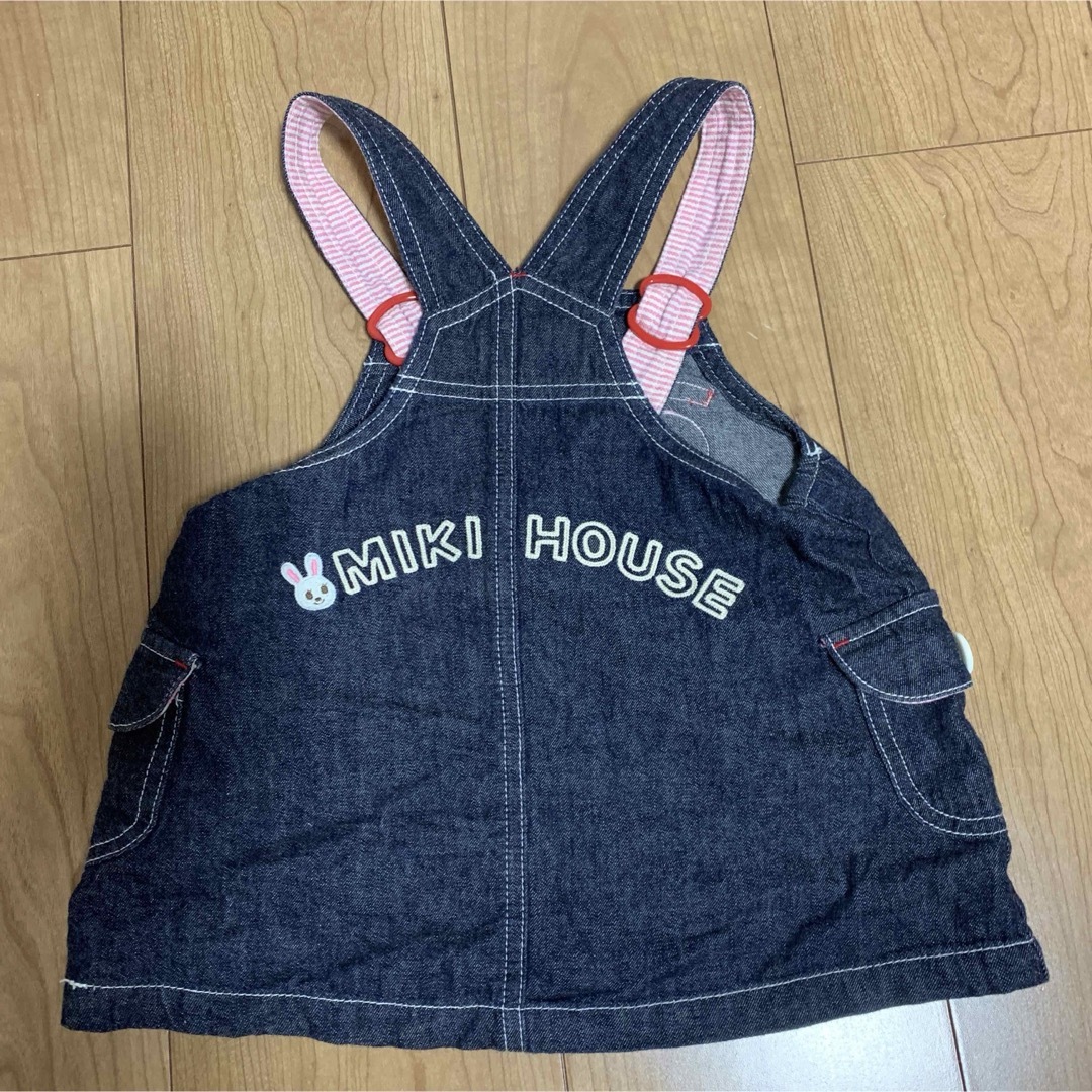 mikihouse(ミキハウス)のミキハウス　2点セット キッズ/ベビー/マタニティのベビー服(~85cm)(ワンピース)の商品写真