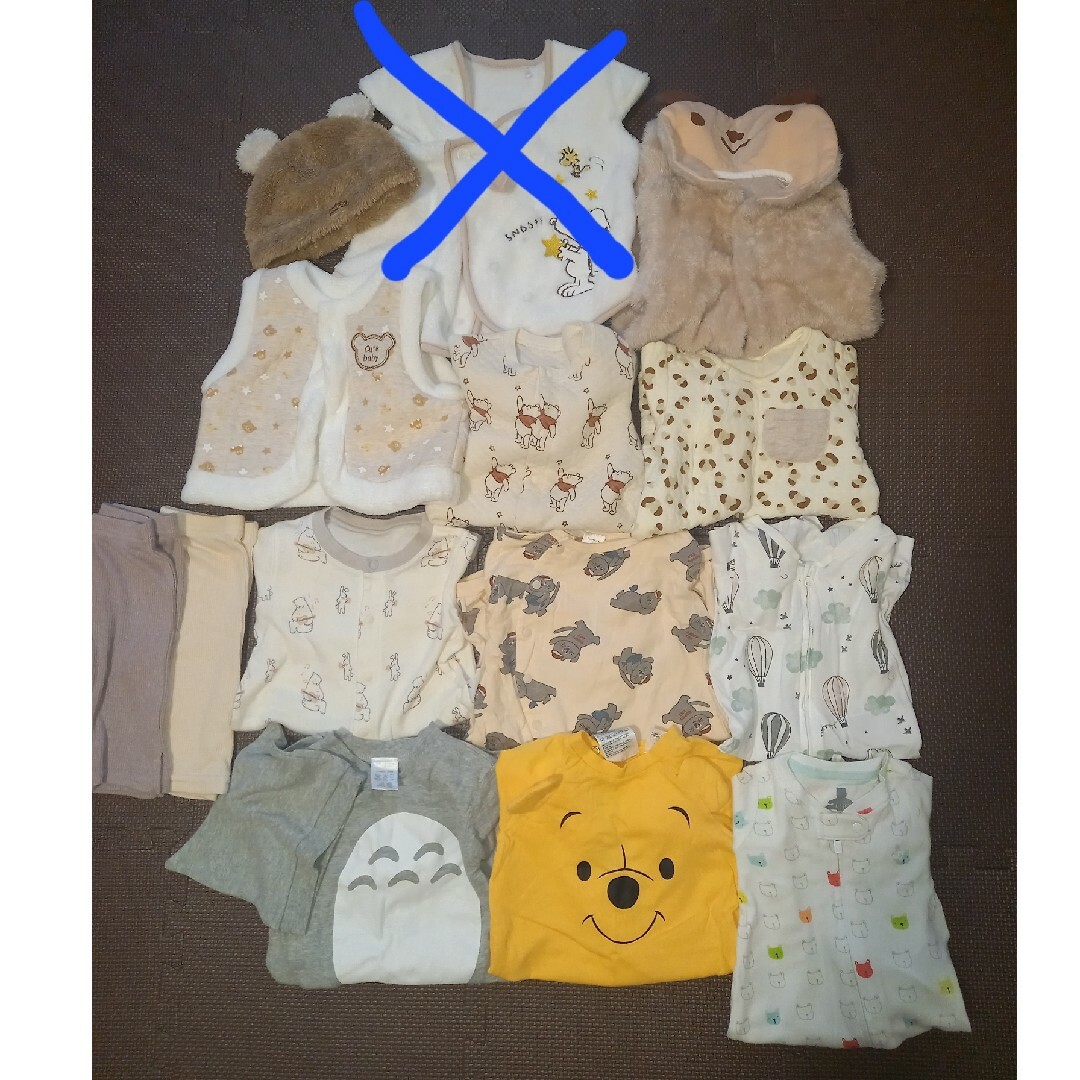 babyGAP(ベビーギャップ)のロンパース セット キッズ/ベビー/マタニティのベビー服(~85cm)(ロンパース)の商品写真