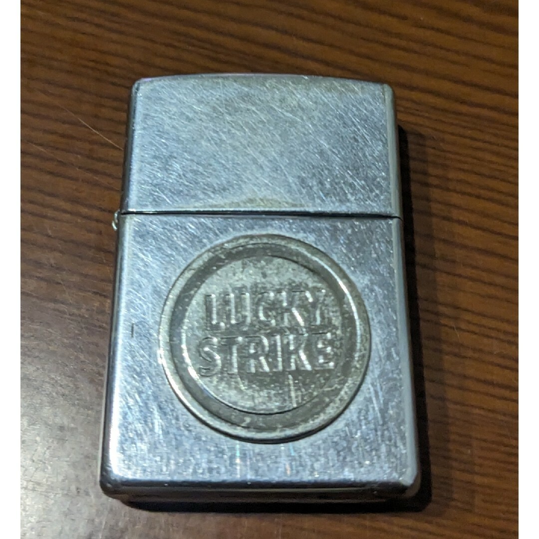 ZIPPO(ジッポー)の【希少・90年代】ZIPPO　ラッキーストライク メンズのファッション小物(タバコグッズ)の商品写真