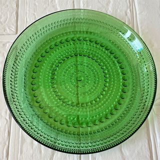 イッタラ(iittala)の②レア！ 廃番 新品 イッタラ カステヘルミ 17cm プレート グリーン(食器)