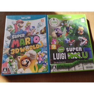 ウィーユー(Wii U)のwiiU 2本セット　ジャンク品(家庭用ゲームソフト)