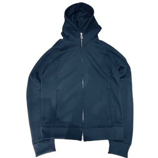 ダブルジェーケー(wjk)のダブルジェイケイ wjk ZIP parka スウェット パーカー ジップ M紺(パーカー)