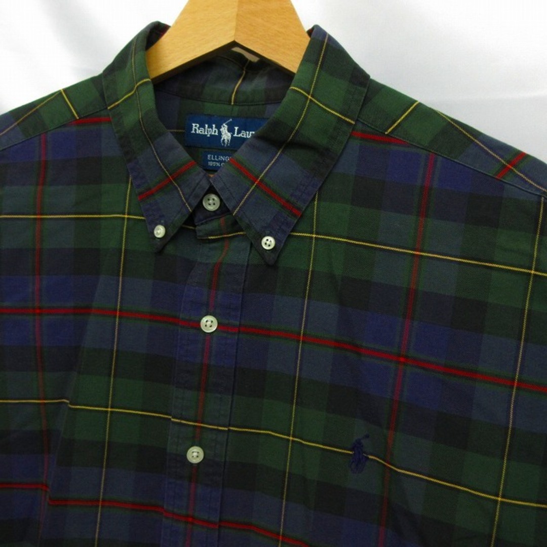 Ralph Lauren(ラルフローレン)のラルフローレン 美品 BDシャツ ボタンダウン オックスフォードシャツ LL メンズのトップス(シャツ)の商品写真