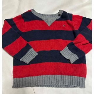 トミーヒルフィガー(TOMMY HILFIGER)のトミー ヒルフィガー ニットセーター　100サイズ　3Tセーター(ニット)