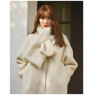 ハーリップトゥ(Her lip to)のHerlipto Faux Fur Reversible Coat(ロングコート)