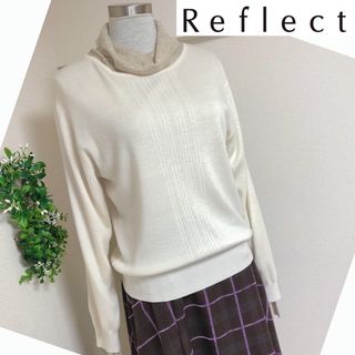 リフレクト(ReFLEcT)のリフレクトの重ね着アンサンブルニットトップスサイズ9(ニット/セーター)