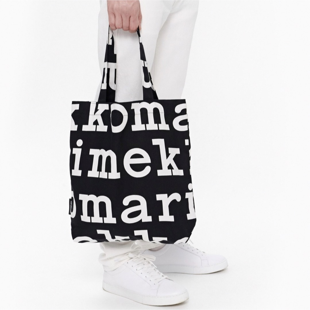 marimekko(マリメッコ)の新品 marimekko Notko Logo マリメッコ ロゴ トートバッグ レディースのバッグ(トートバッグ)の商品写真