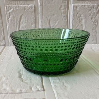 イッタラ(iittala)の①廃番 未使用 グリーン イッタラ iittala カステヘルミ ボウル(食器)