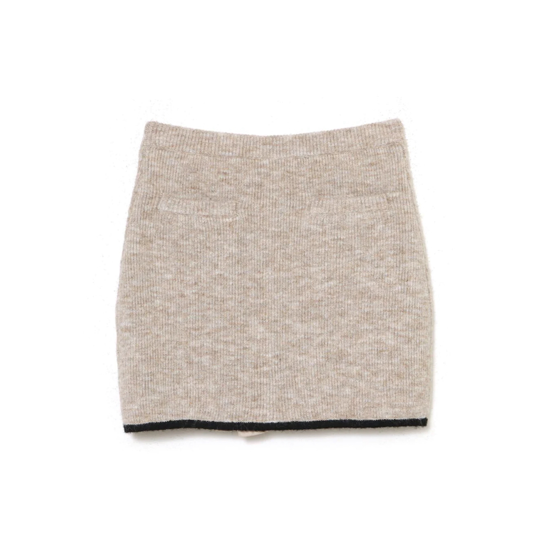 andmary アンドマリー Abbie knit skirt  レディースのスカート(その他)の商品写真