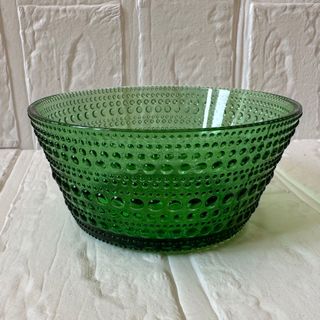 イッタラ(iittala)の② 廃番 未使用 グリーン イッタラ iittala カステヘルミ ボウル(食器)