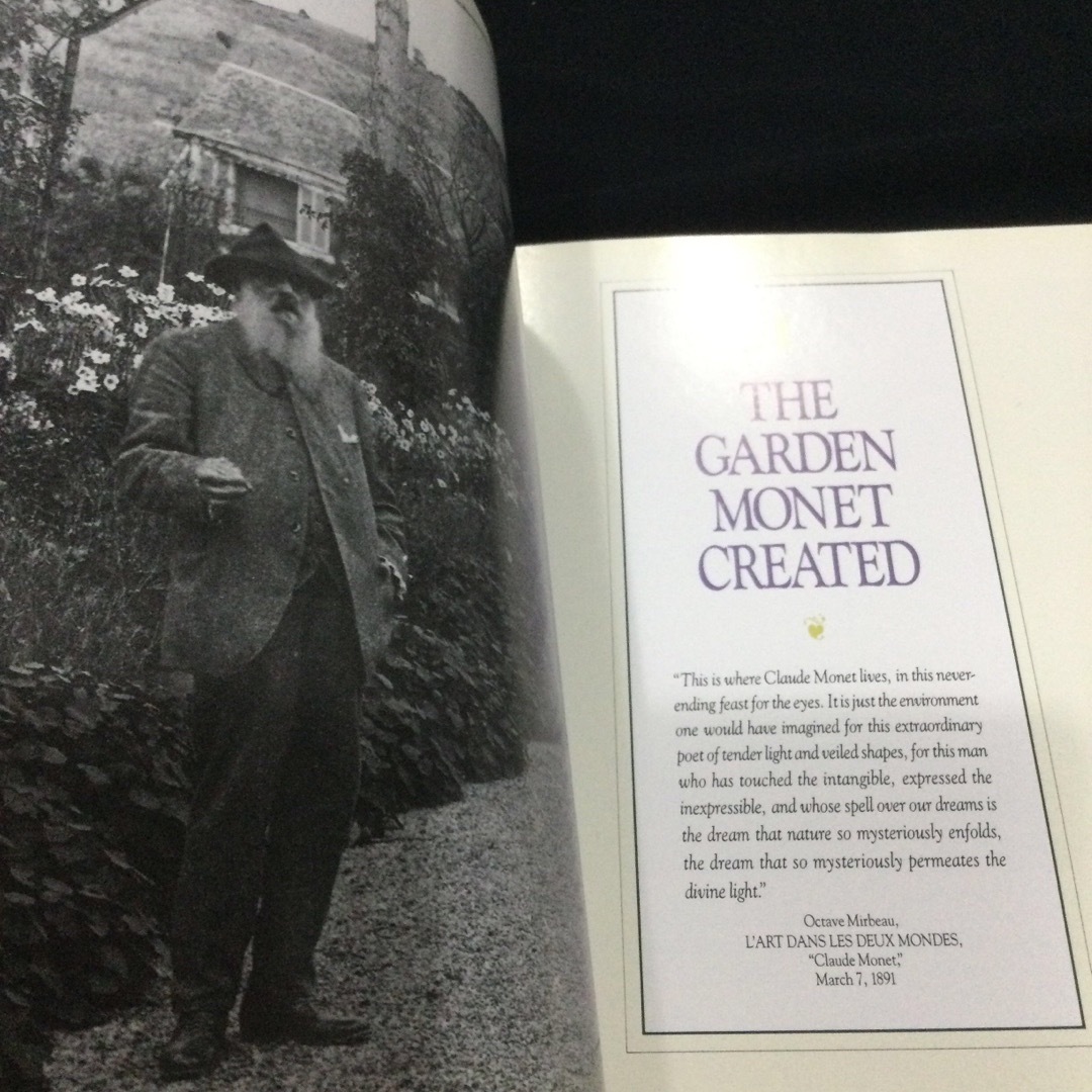 クロード　モネ　庭　庭園　ガーデン　洋書　英語　Monet’s passion エンタメ/ホビーの本(洋書)の商品写真