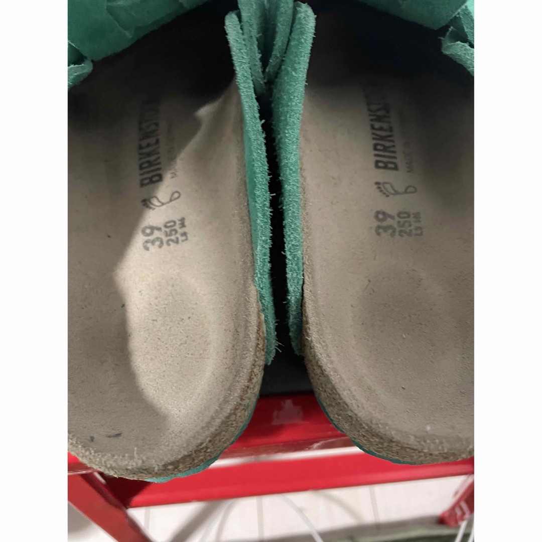 BIRKENSTOCK(ビルケンシュトック)の最終値下❗️『超希少』ビルケンシュトック　ボストン　グリーン　緑 メンズの靴/シューズ(サンダル)の商品写真