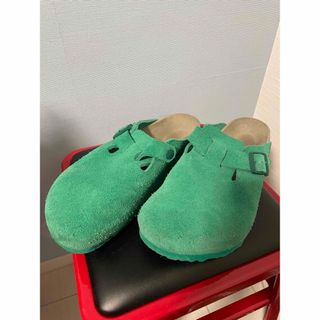 ビルケンシュトック(BIRKENSTOCK)の最終値下❗️『超希少』ビルケンシュトック　ボストン　グリーン　緑(サンダル)